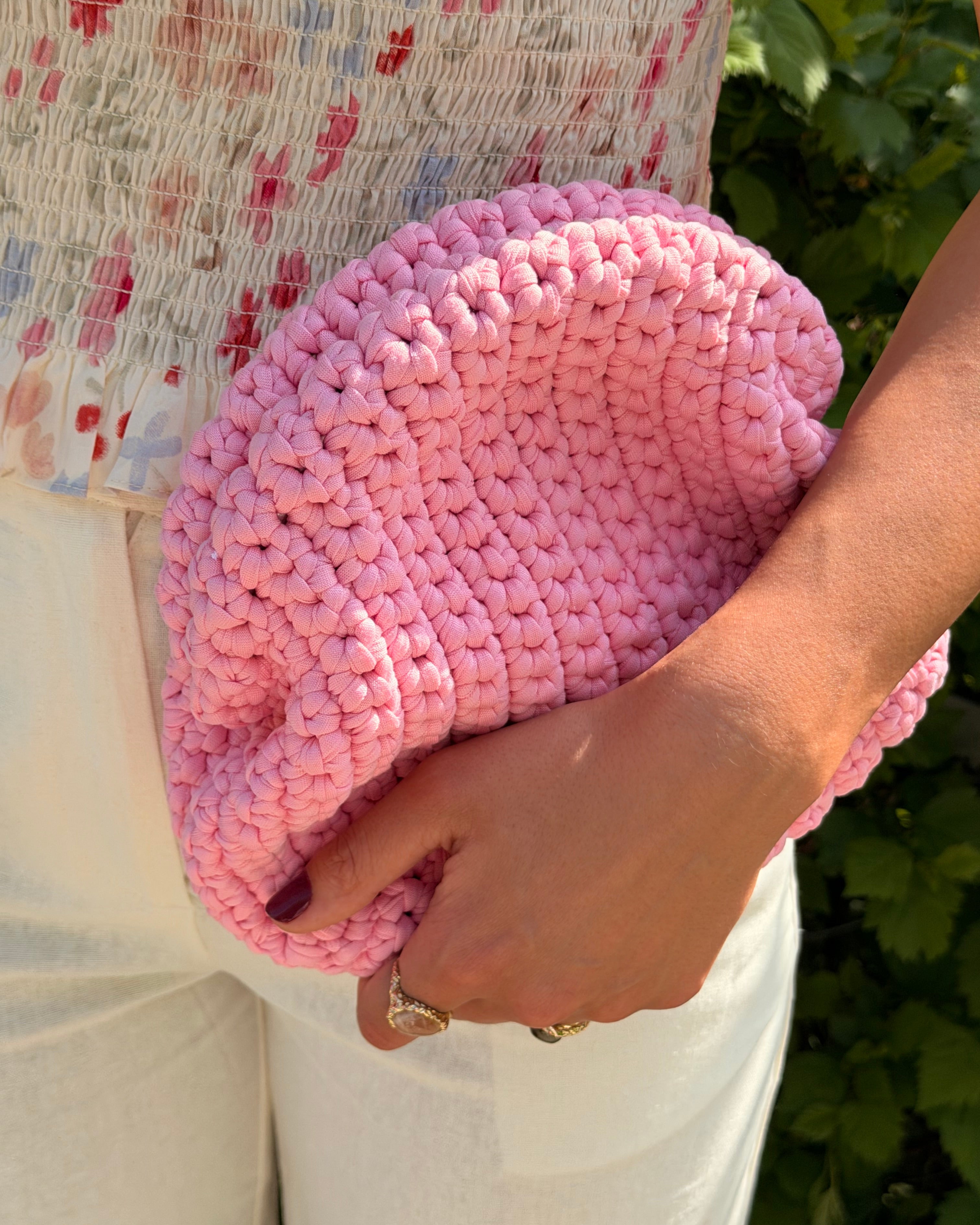 PCMILLA Clutch - Roseate Spoonbill